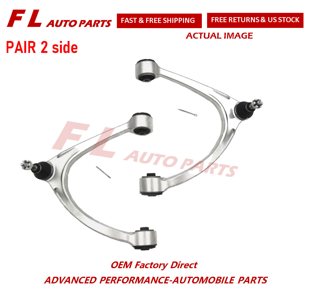 Front Control Arm  Ball Joint  Bush For 2001-2006 for Lexus LS430 Pair 48610-59035
