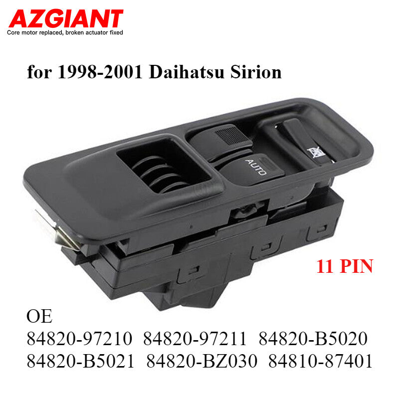 84820-97210 Front Right Power Window Switch for 1998 - 2001 for Daihatsu Sirion