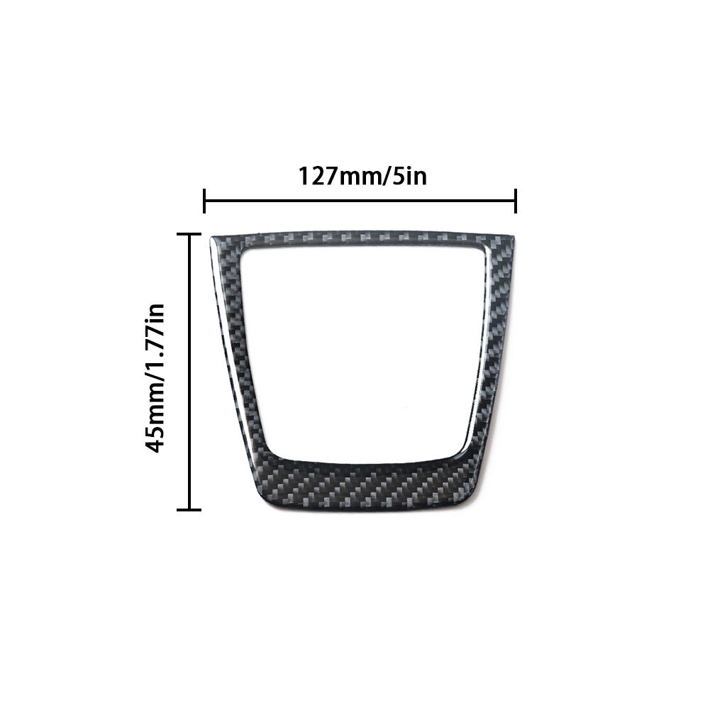for BMW Z4 E89 2009-2016 Carbon Fiber Interior Automatic Gear Shift Cover Trim
