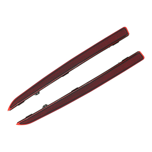 2pcs Fits for Lincoln MKZ 2013-2020 RH+LH Rear Bumper Brake Light Reflector Side