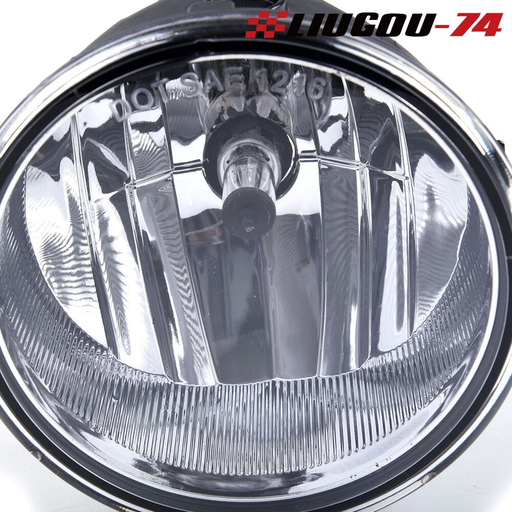 pair of clear lens fog lights with bulbs suitable for 2006-2010 for Ford F-150 for Lincoln Mark LT