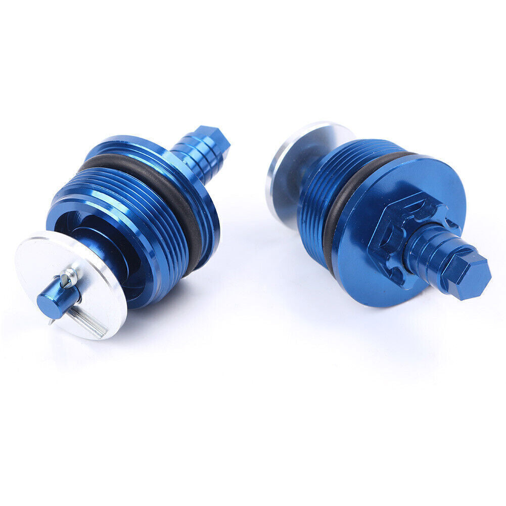 Front Preload Adjusters Fitk Bolts for Honda CBR250R BLUE