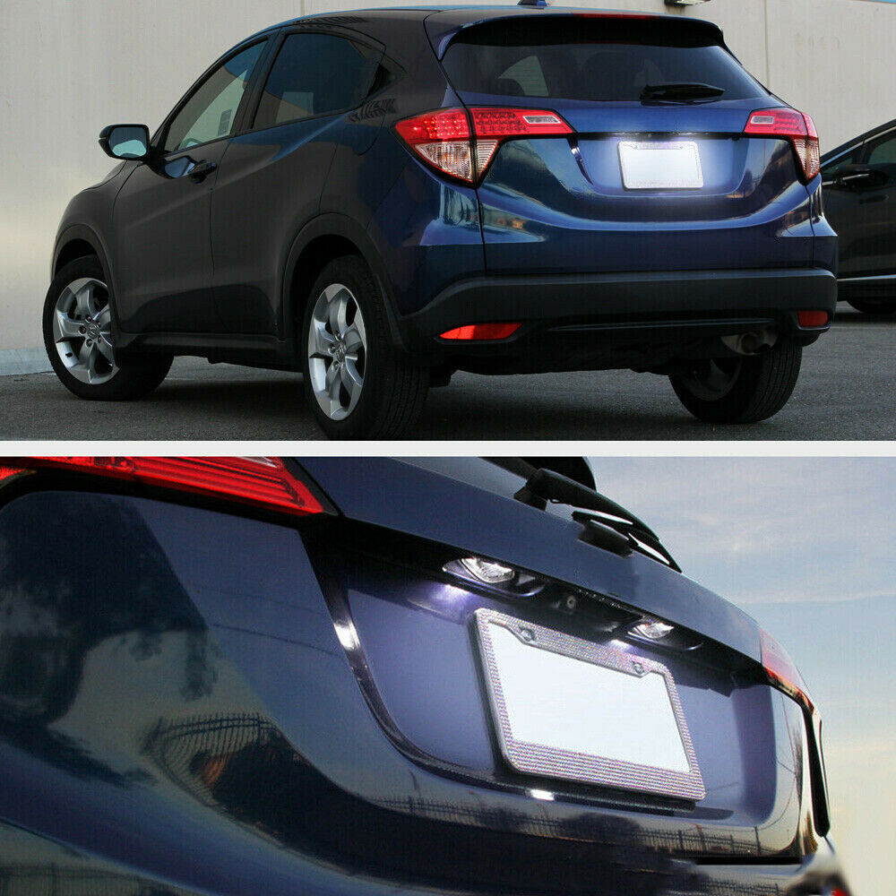 2x LED license plate lighting for Honda Jazz Insight Odyssay CRV FR-V stream