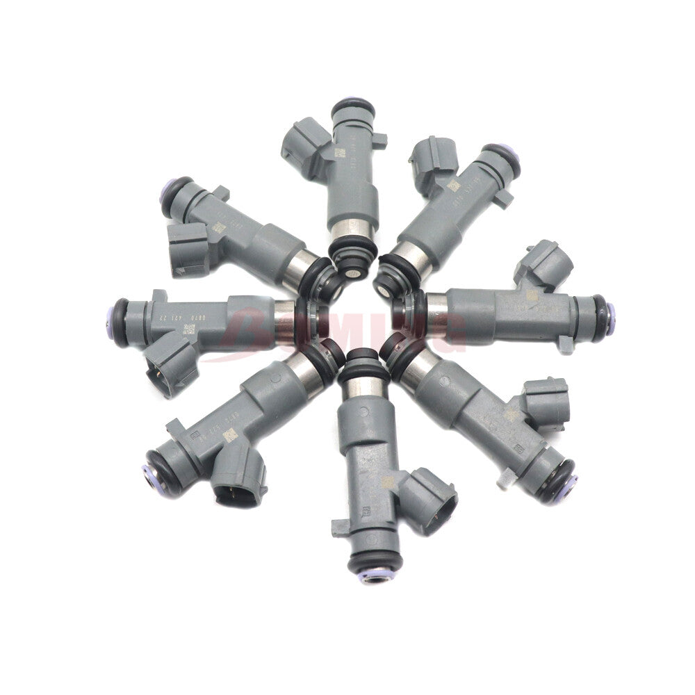 Pack 8pcs Fuel Injectors New for Nissan Titan Flex Fuel 2005-2006 16600-ZH00A