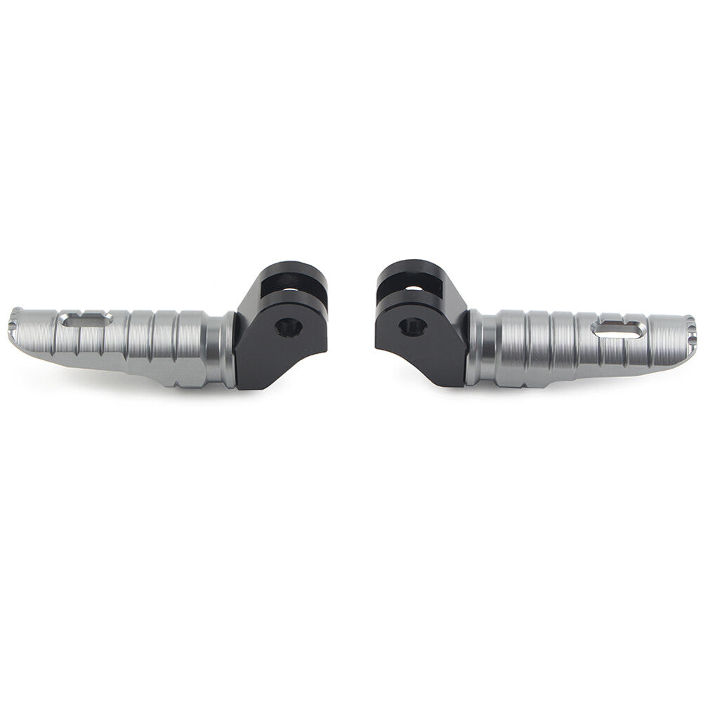 2x CNC Front Foot Pegs Footpegs Pedal Aluminum For T100 T120 2016-2022