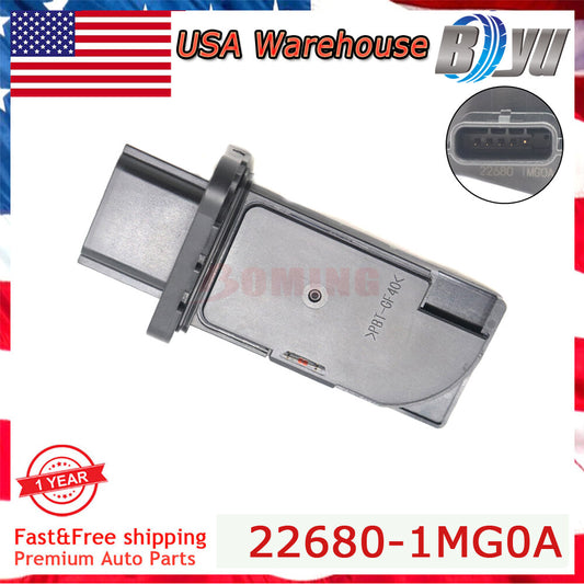 New 22680-1MG0A MAF Mass Air Flow Sensor Fits for Nissan Altima Murano for Infiniti