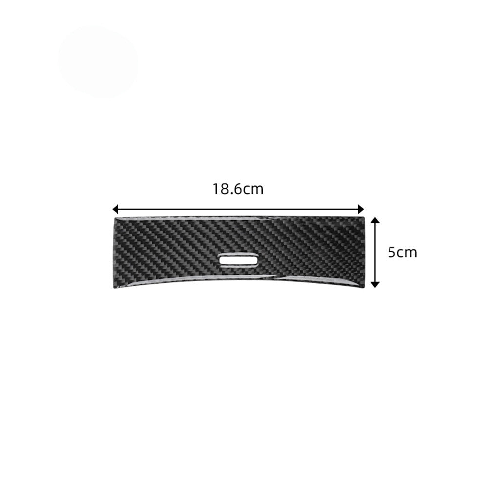 Carbon fiber medium storage trim for Mercedes-Benz M-Class 2006-2011