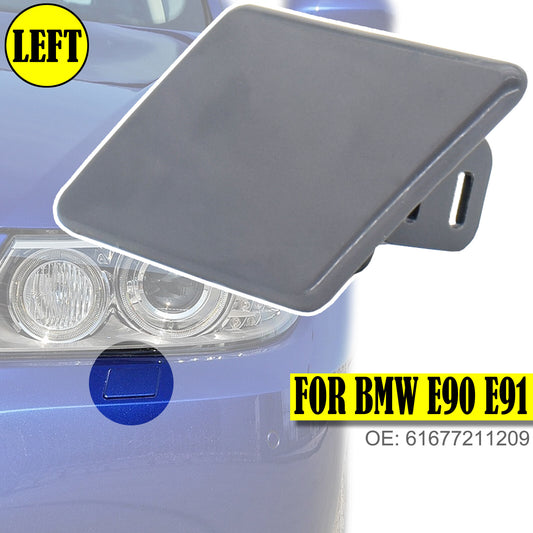 for BMW 3 Series E90 320i 325i Headlight Washer Nozzle Cover Left Cap Unprimed