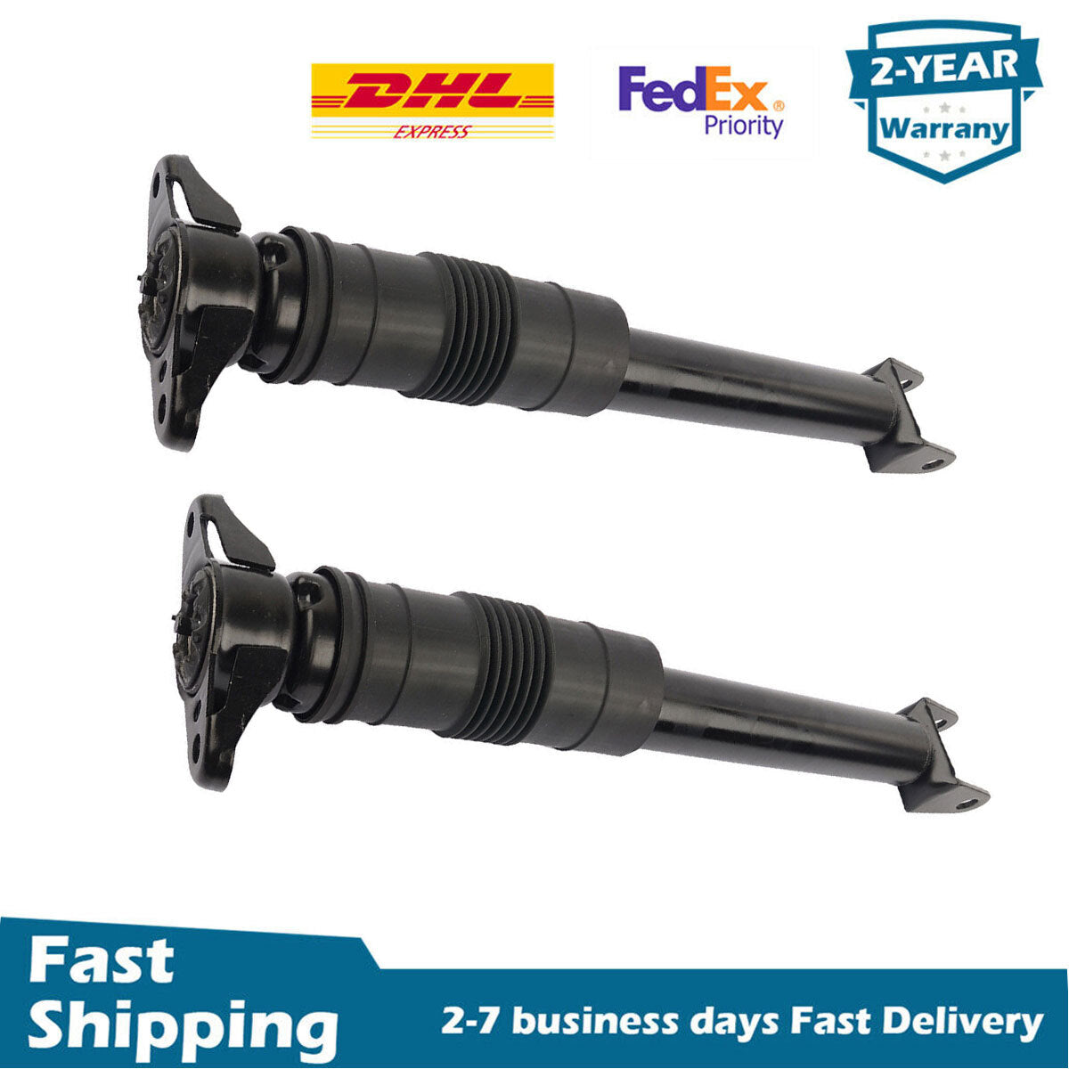 Pair for Jeep Grand Cherokee for Dodge Durango 2011-2015 Rear Shock Absorber Struts