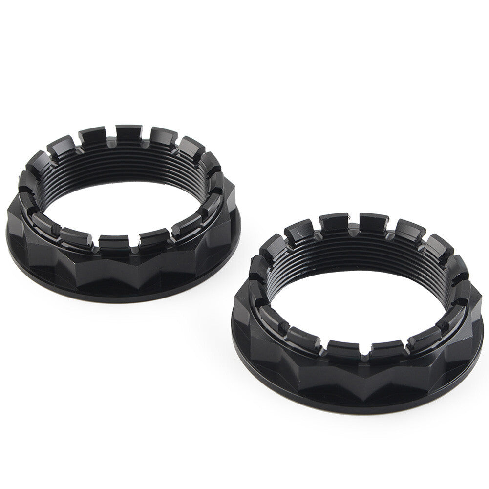 Rear Wheel Axle Nuts Fit for Ducati V4 1098 1198 1199 1299 Motorcycle Black 2pcs