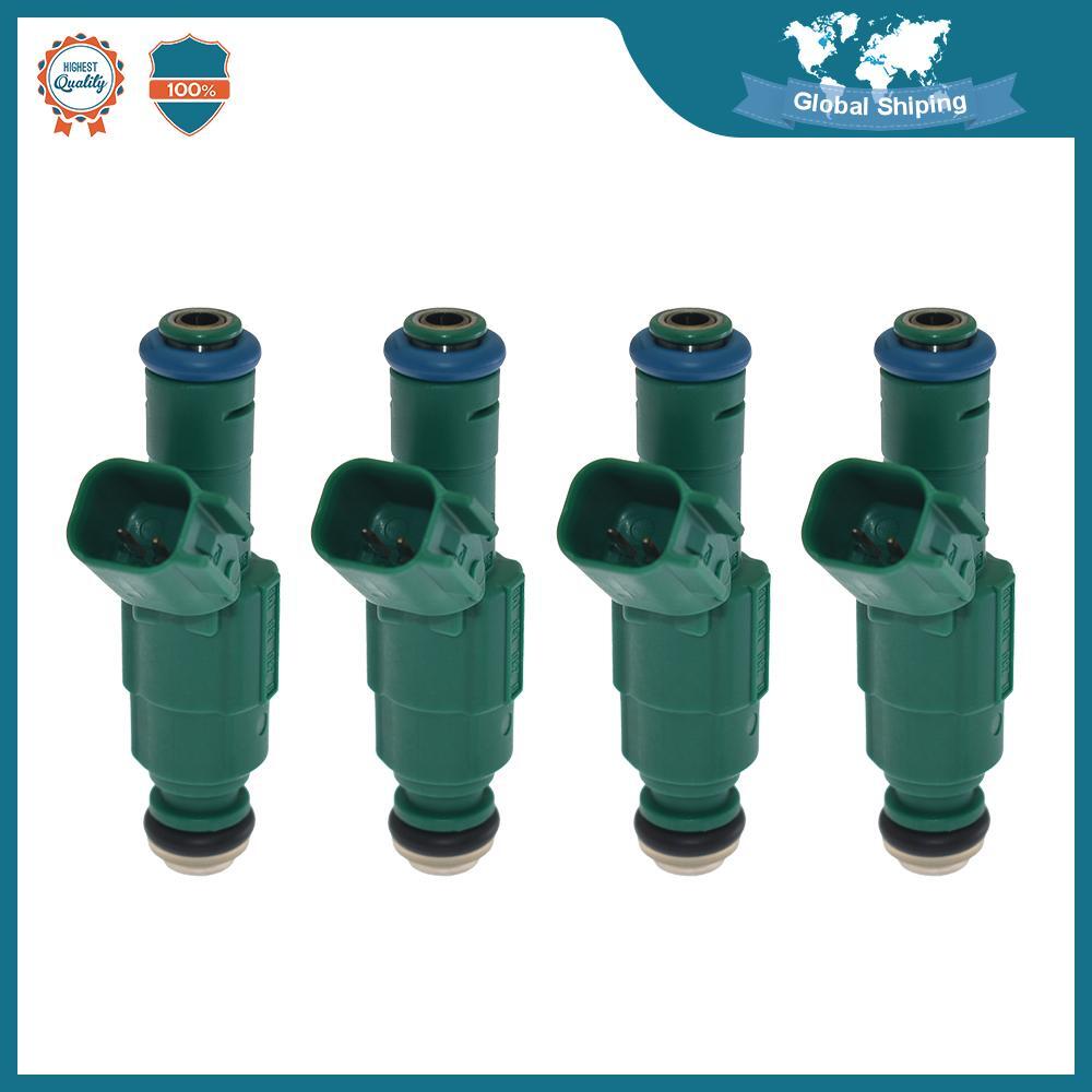 Fuel Injectors 4PCS 0280156193 fit for Mazda 3 04-05 5 06-07 6 2003-2005 I4 2.3L