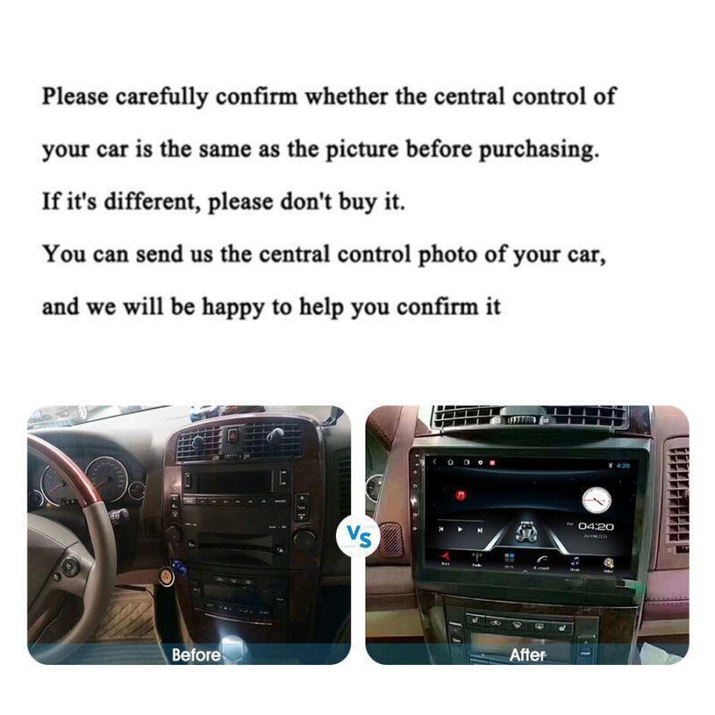 Radio Player For 2003-2007 for Cadillac CTS Stereo GPS Android 10.0 Head Unit 2+32GB