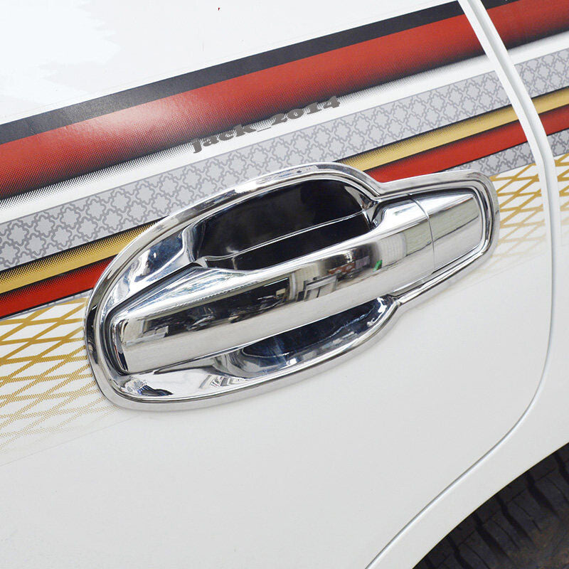for Toyota for Land Cruiser LC200 2016-2022 ABS Chrome Door Handle Bowl Cover Trim