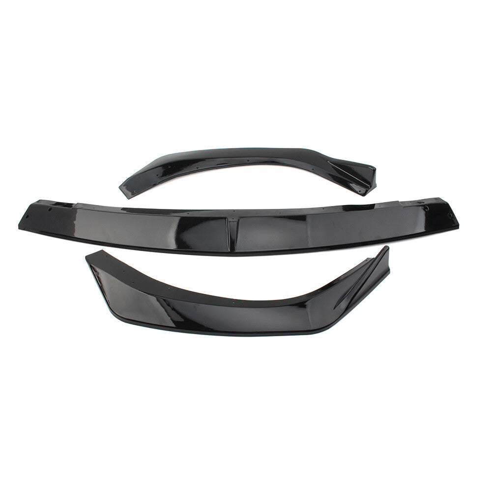 Front Bumper Lip Splitter Diffuser Spoiler Guard Body Kit Fit for Mazda 3 Axela