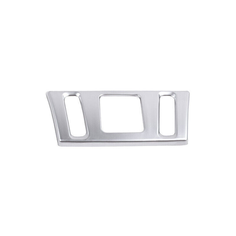 One-Click Startup Frame Cover Trim Fit for Nissan Murano 2015-2021 Silver Matte