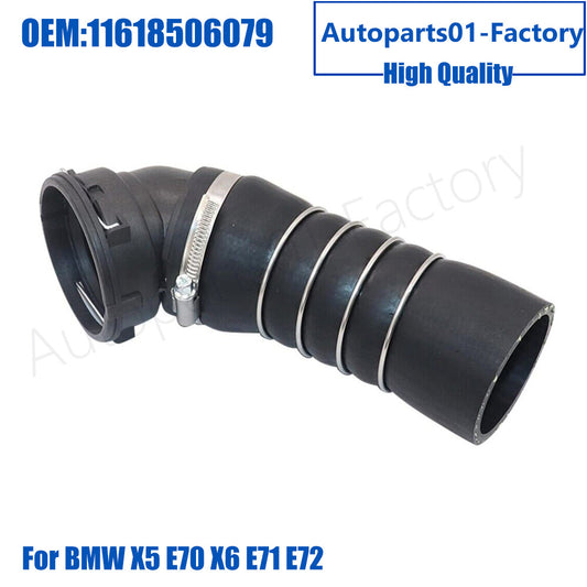 11618506079 Turbocharged Hose Intercharge Air Hose for BMW X5 E70 X6 E71 E72
