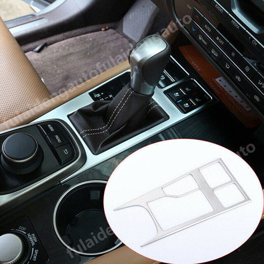 for Lexus RX350 RX450H 2016-2022Silver Car Inner Gear Shift Box Panel Cover Trim