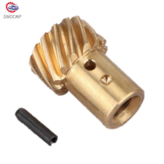 SBC BBC for Chevy Roller Cam Bronze HEI Distributor Gear 0.491 Shaft Replace