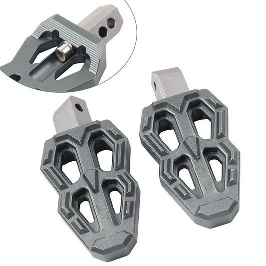 Rear Foot Pedal Rests Footpegs Gray For Benelli TNT 600 300 302S QJMotor 350 400