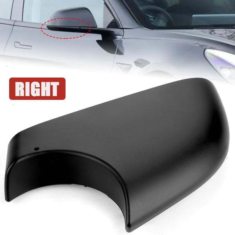 Black Right Side Rearview Mirror Cover Lower Holder For 2017-2022 for Tesla Model 3