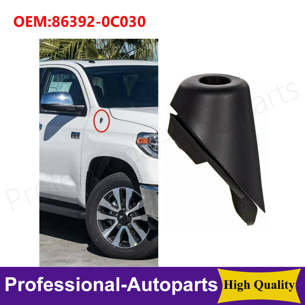 1PCS Black Antenna Bezel Base Replacement Fit For 2014-2020 for Toyota Tundra