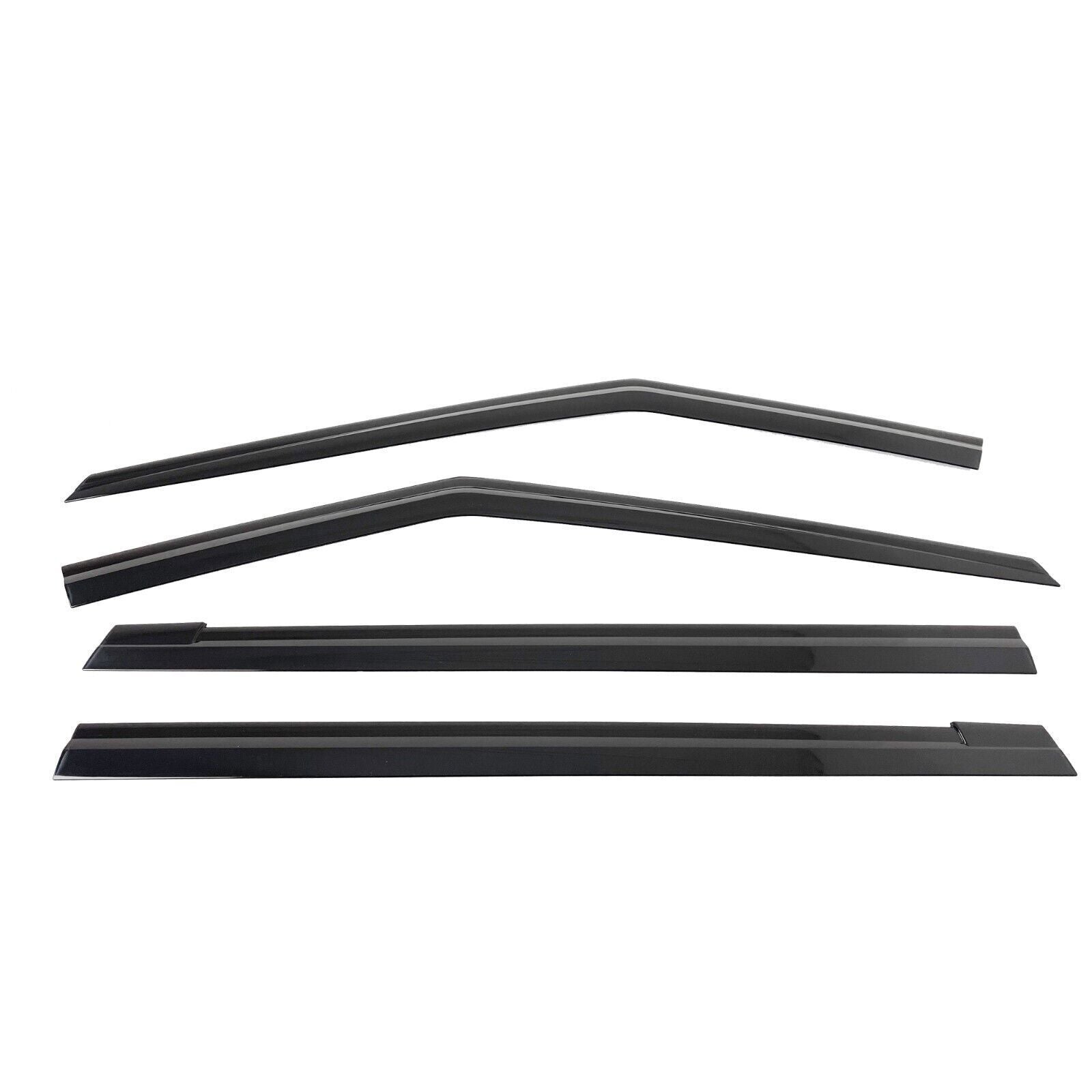for Kia Carnival 2022-2024 black Window Wind Visors Rain Guard Vent Deflectors