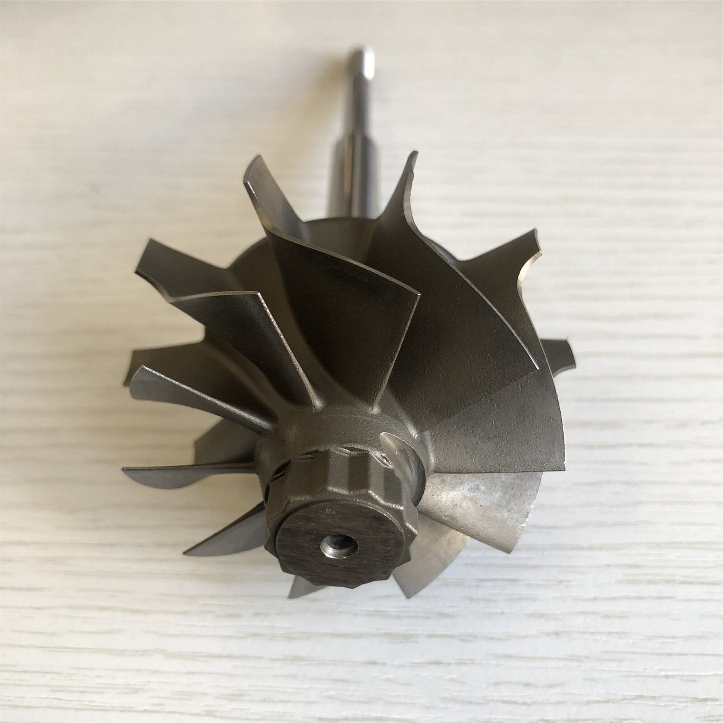 HE351VE 60/70 mm 10-blade turbine turbine shaft/turbine wheel