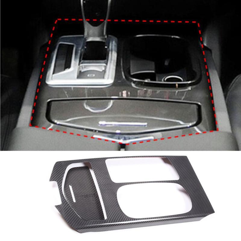 2014-2016 for Maserati Ghibli Real Carbon Center Gear Shift Panel Trim Cover