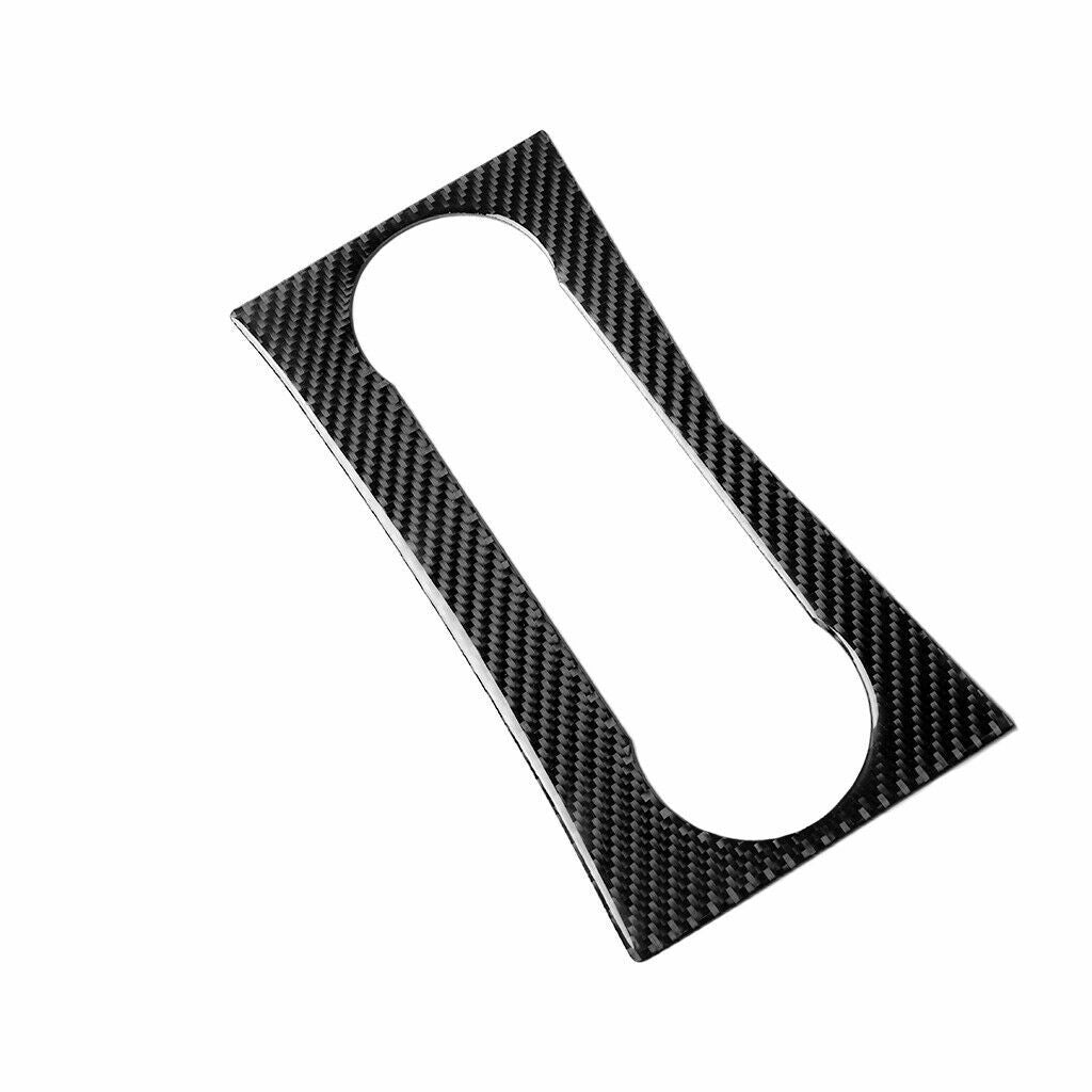 Carbon fiber interior CD player cover trim fits for Mercedes C-Class W204 07-10