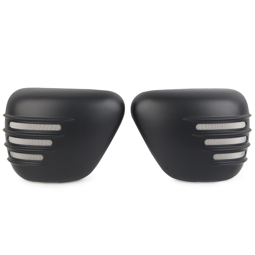 Pair Battery Side Covers Left Right Set For T120/T120 2016-2020 Matte Black