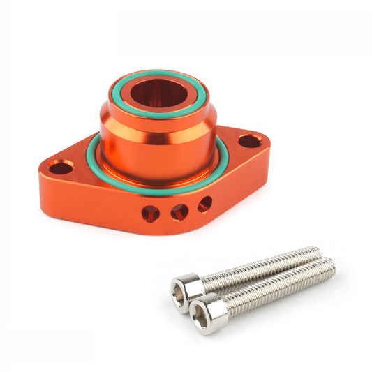 Turbo Blow Off Valve BOV Adapter for 1.4 TSi for VW for Audi for Seat for Skoda Aluminum Orange