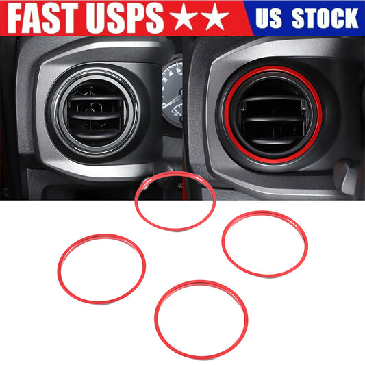Matte black front and rear logo badge cap rings for Subaru Forester 2022
