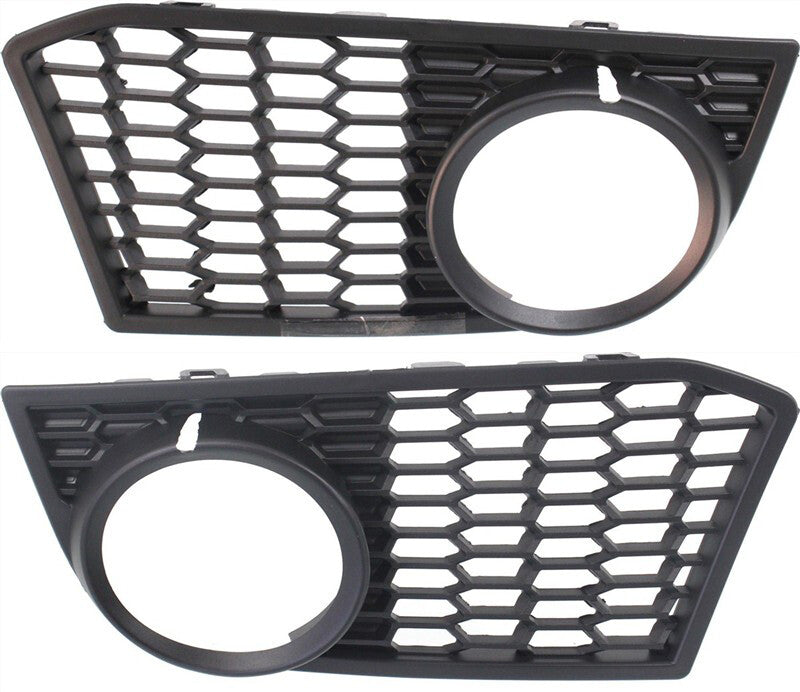 1 PAIR 51117906197/198 Fog Light Bezel Trim Kit for 2011-2013 for BMW 5 Series Sedan F10