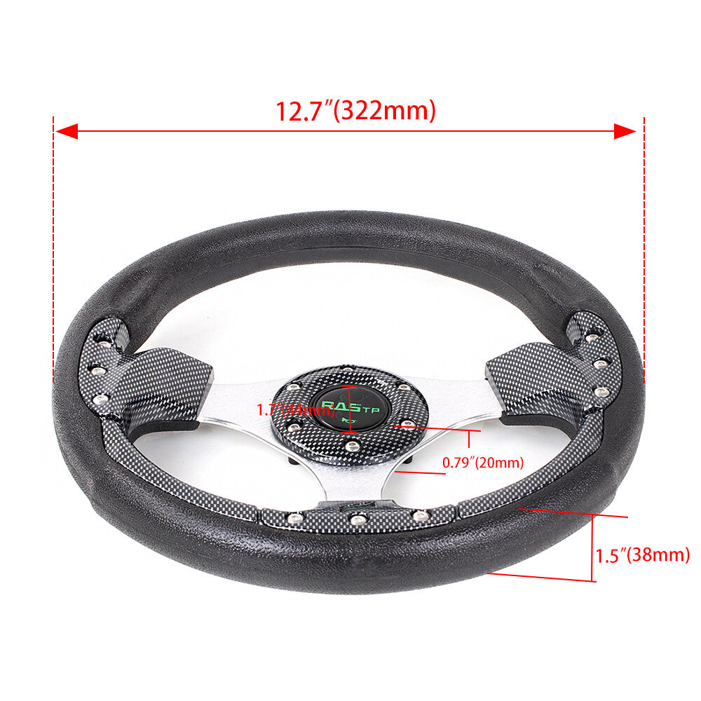 13 inch for Golf Cart Steering Wheel for Golf Cart EZGO/Club Car for DS /Precedent/ for Yamaha