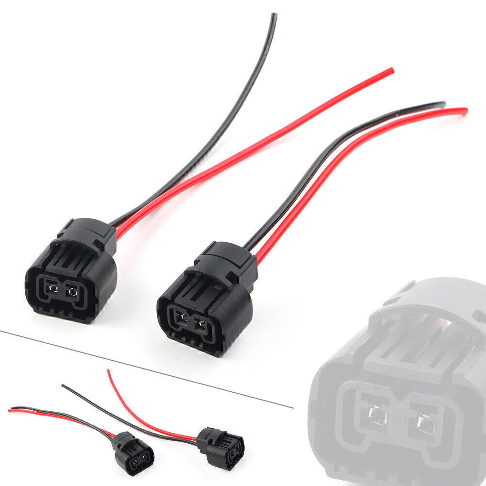 Draht Pigtail Buchse Steckerbuchse mit zwei Kabelb?umen f¨¹r Nebelscheinwerfer