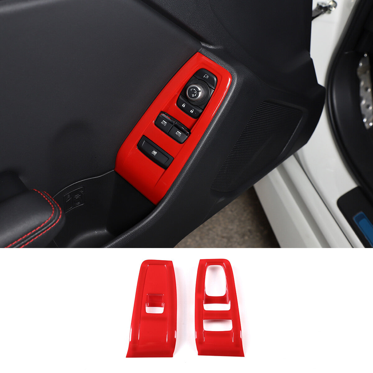 ABS matte black rear air vent frame trim cover for Ford Maverick 22-23