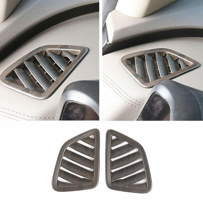 for Kia Carnival 2022-2023 Wood Grain Inner Dashboard Upper Air Outlet Vent Trim
