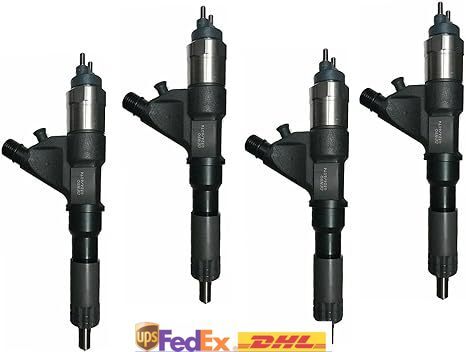 4X Fuel Injector 295050-0320 8-98110607-3 for Isuzu 4HK1 Engine 5.2L
