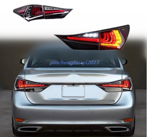 Dynamic signals for Lexus GS300 and GS350 LED rear left and right taillights (2 pieces)