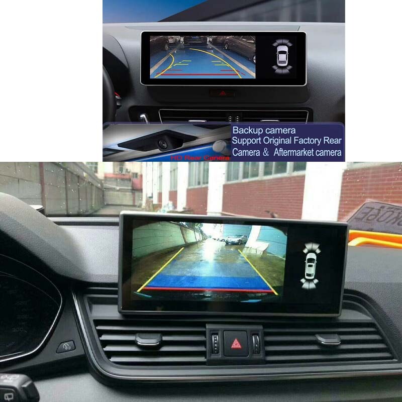 4+64G MMI Player Stereo 12.3 for AUDI Q5 17-22 Car Android GPS Navigation Wifi