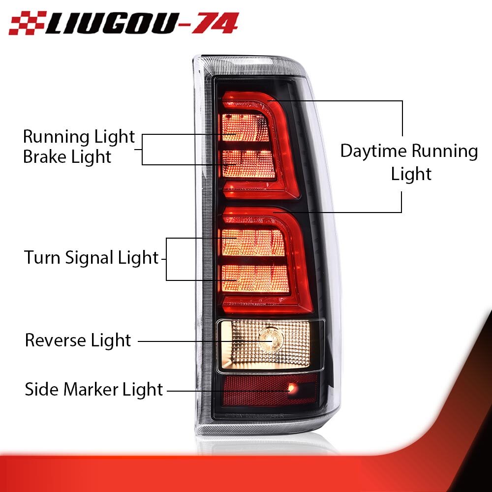 Taillights with wiring harness suitable for 99-06 for Chevrolet Silverado for GMC for Sierra 1500 2500 3500, new.