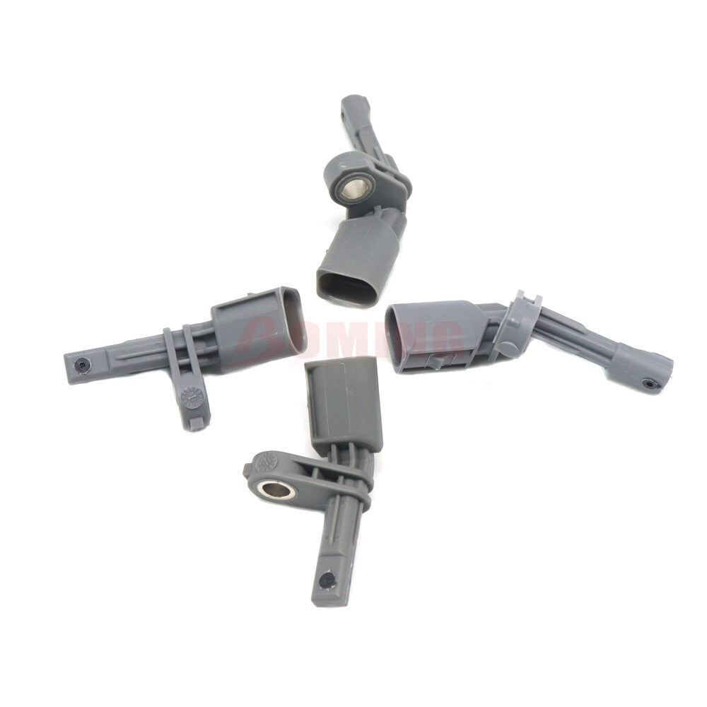 Four brand-new ABS wheel speed sensors are compatible with for Audi Q7, Q3, A3, for Volkswagen for Golf , for Tiguan , for Passat , CC, and Touareg.