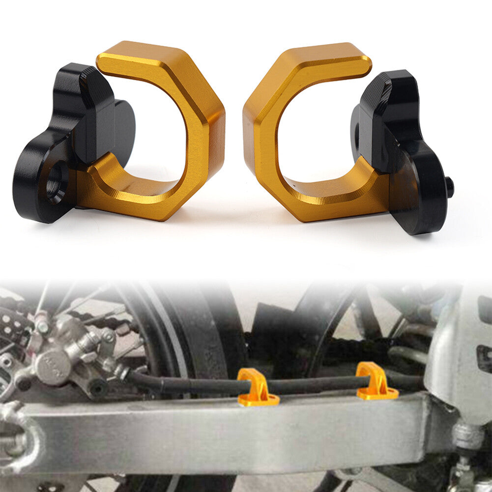 Rear Brake Line Hose Snap Clamp Fit for Suzuki DR650SE RM250 DRZ400S DRZ400SM