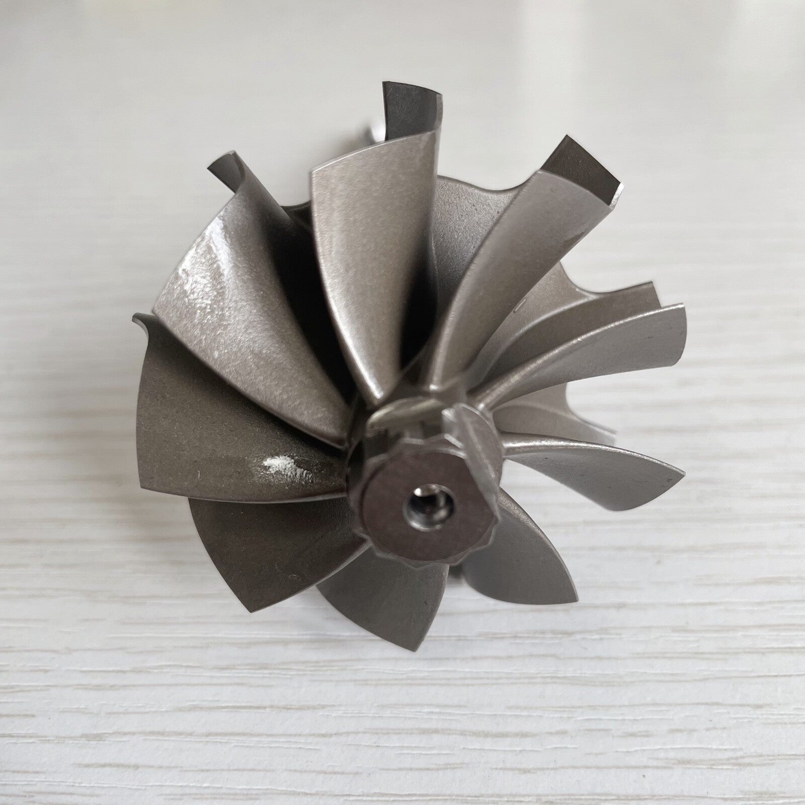 B58 Reverse 55X60 mm 9-blade turbine shaft/turbine wheel/turbine shaft R5.6