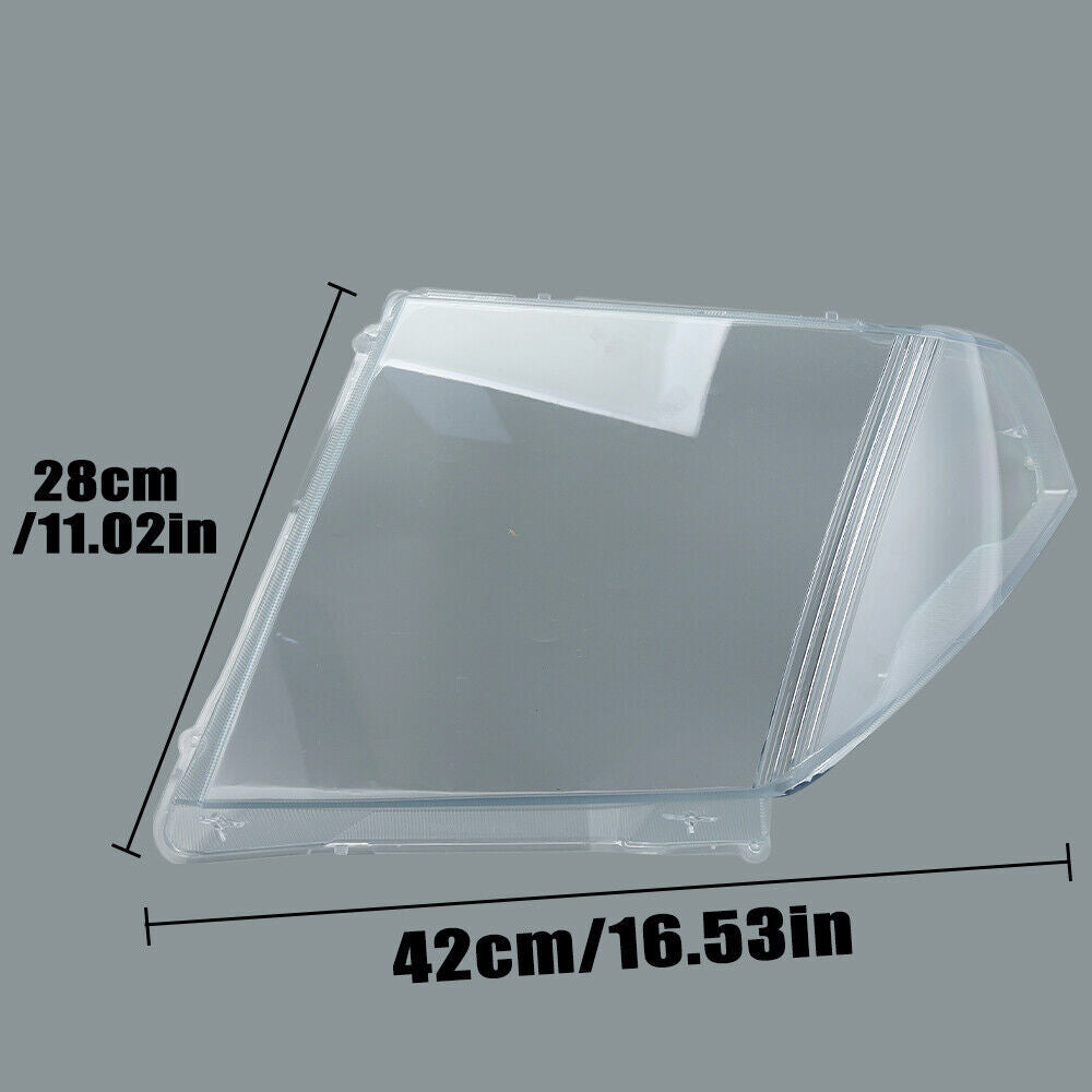 F¨¹r for Nissan Navara D40 2005-2014 Links Scheinwerferglas Scheinwerfer Abdeckung
