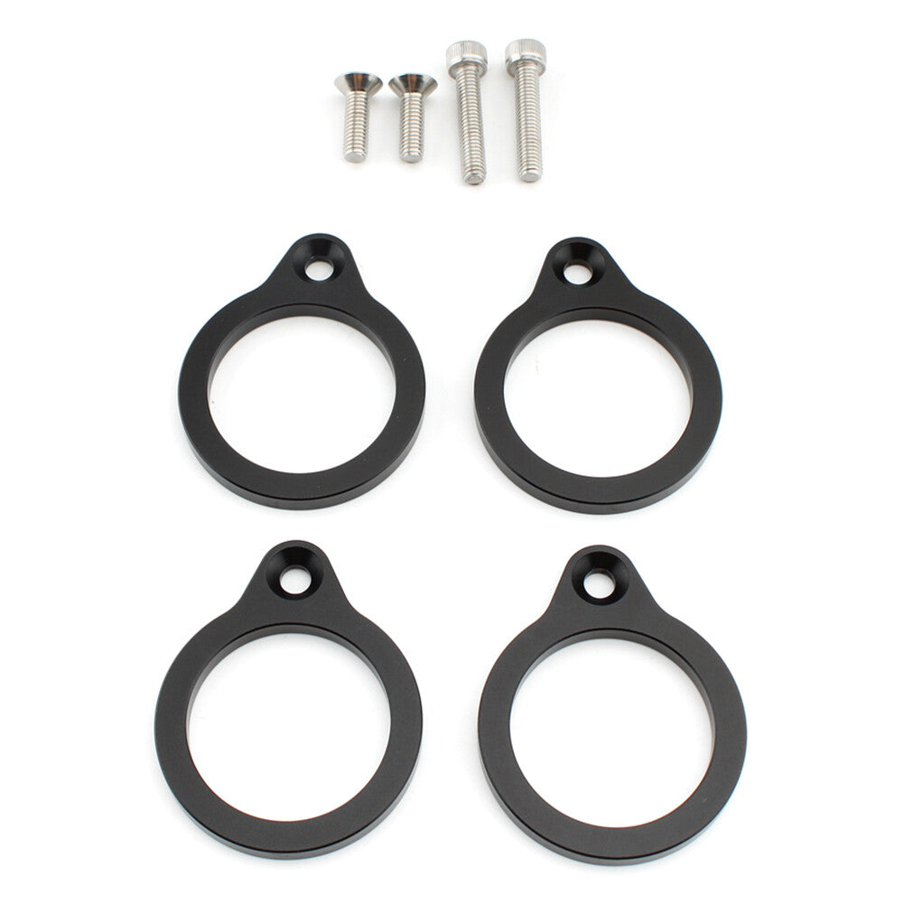 for Kawasaki NINJA250 400 18-21 4x Handlebar Riser Spacer Clamp Lifting 6MM 12MM