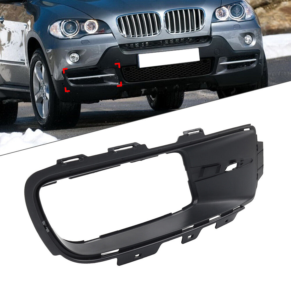 Front Bumper Grille Bezel Fog Light Cover Fit for BMW X5 E70 2006-2010 US
