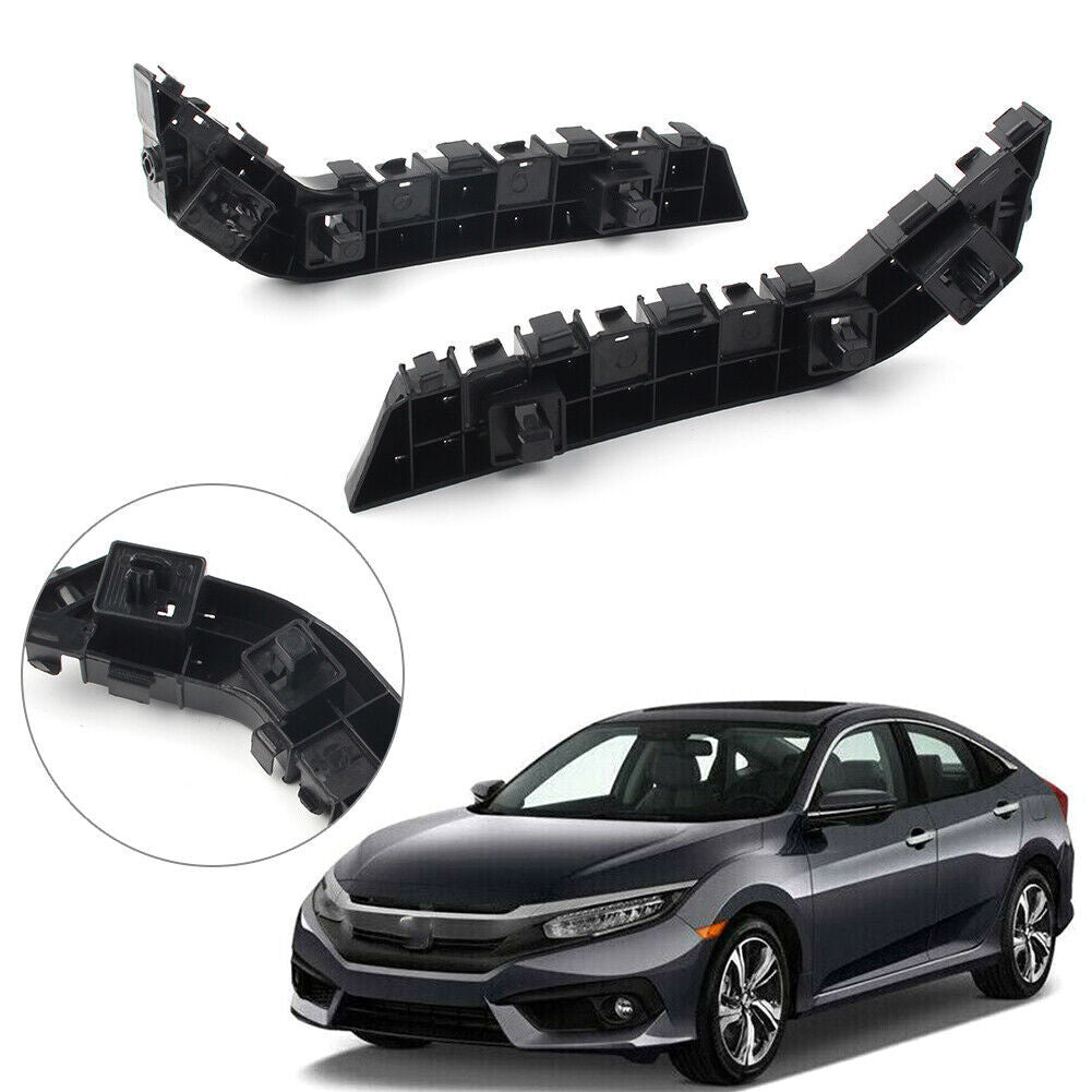 Front Bumper Retainer Bracket Support LH RH Fit for Honda for Civic 2017 2018 2019 2PCs