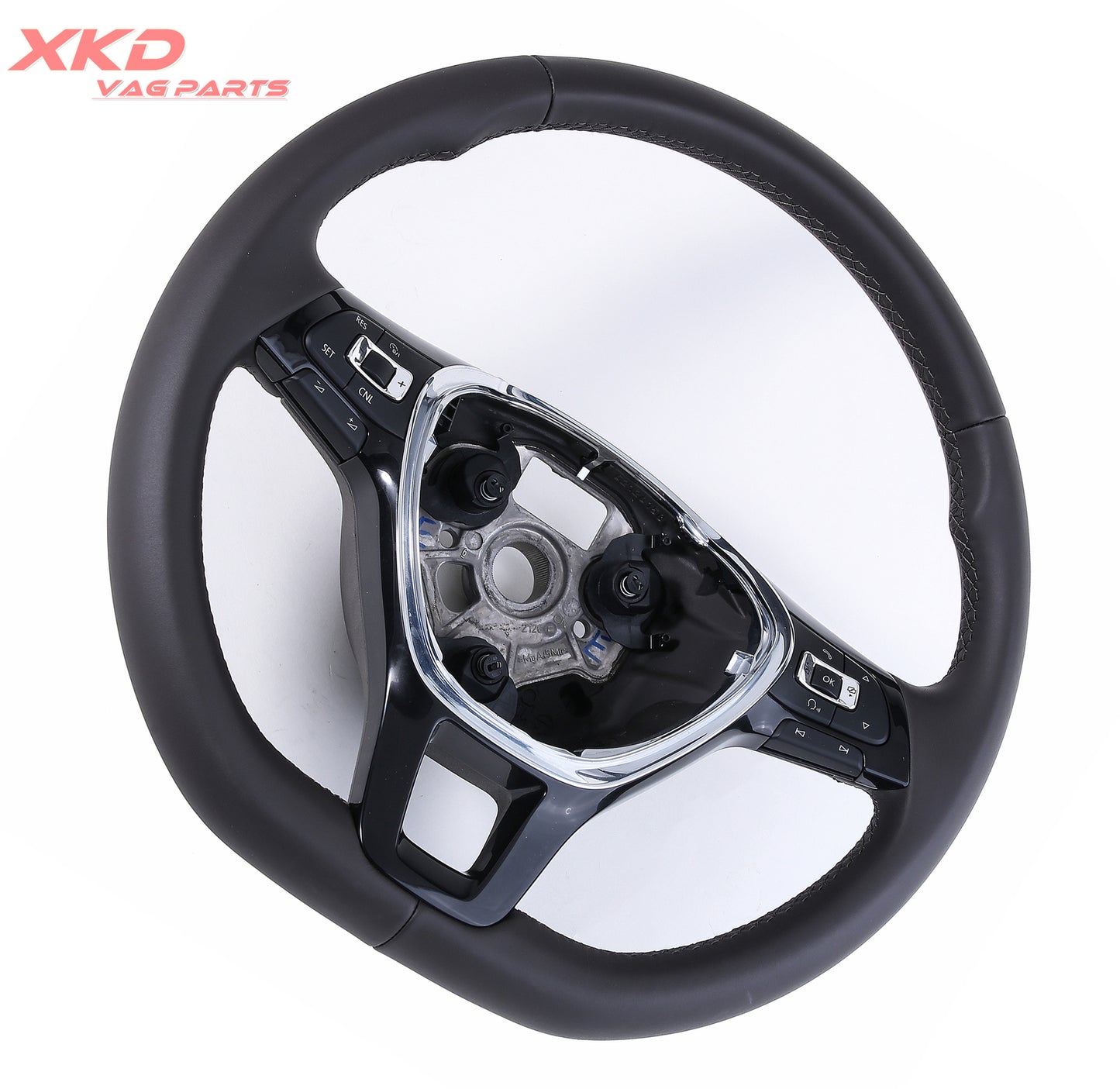 Light brown multi-function steering wheel with cruise control suitable for Volkswagen for Jetta MK6 for Tiguan