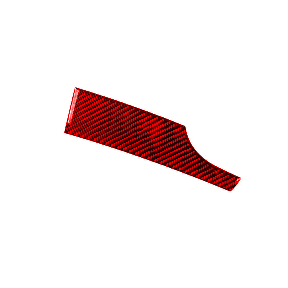 Red Carbon Fiber Interior Driver Side Dashboard Cover Trim for Acura TSX 2009-14